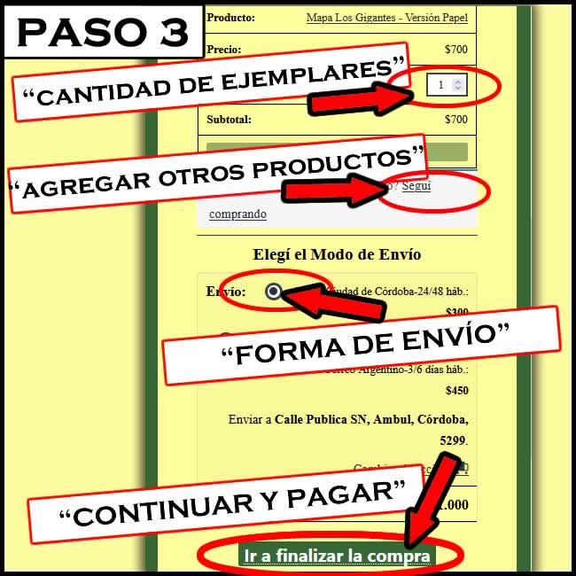 Cómo comprar los Mapas de Senderos, Champaquí y Los Gigantes
