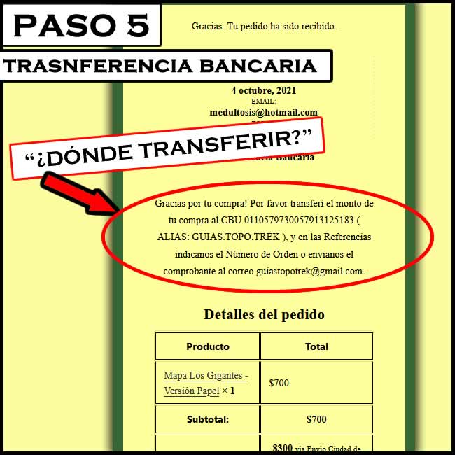 Cómo comprar los Mapas de Senderos, Champaquí y Los Gigantes