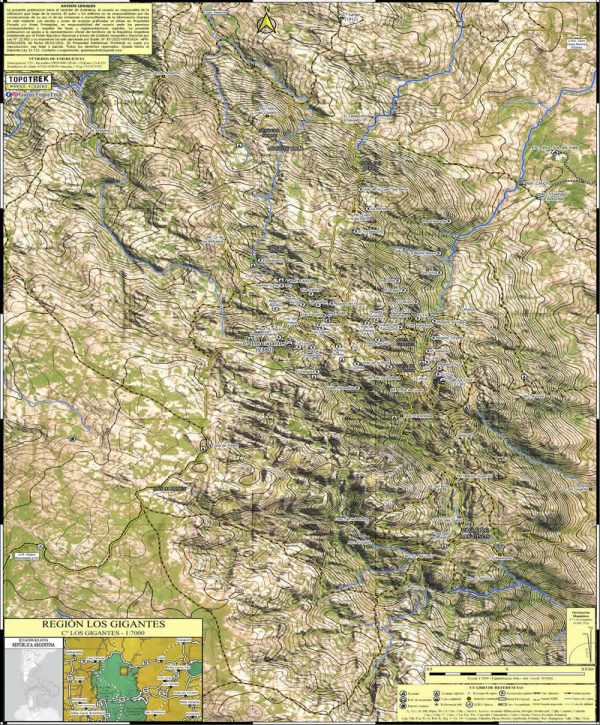Mapa en Papel - Los Gigantes - Image 3