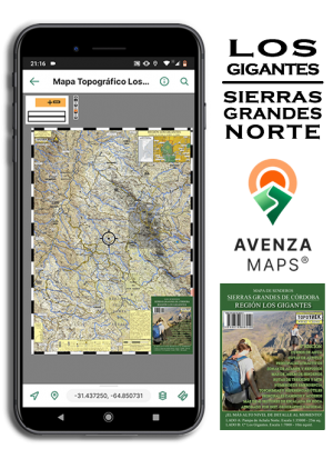 Mapa Topográfico en Digital de Los Gigantes