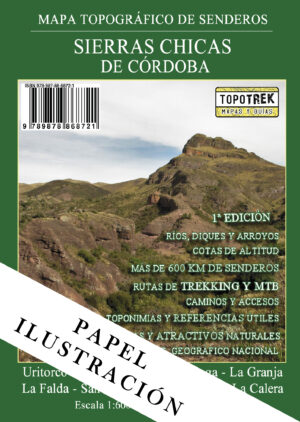 Mapa Topográfico Sierras Chicas de Córdoba