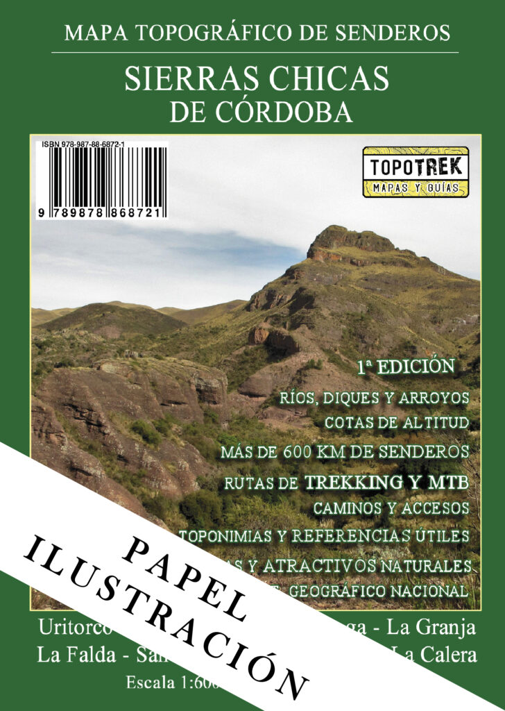 Mapa de Trekking <br>Sierras Chicas de Córdoba
