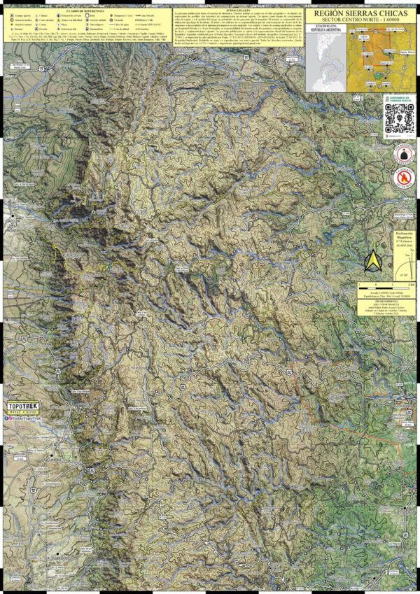 Mapa en Papel - Sierras Chicas de - Image 2