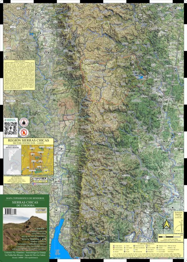 Mapa en Papel - Sierras Chicas de - Image 3