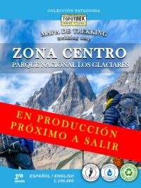 Mapa de Trekking Zona Centro del Parque Nacional Los Glaciares